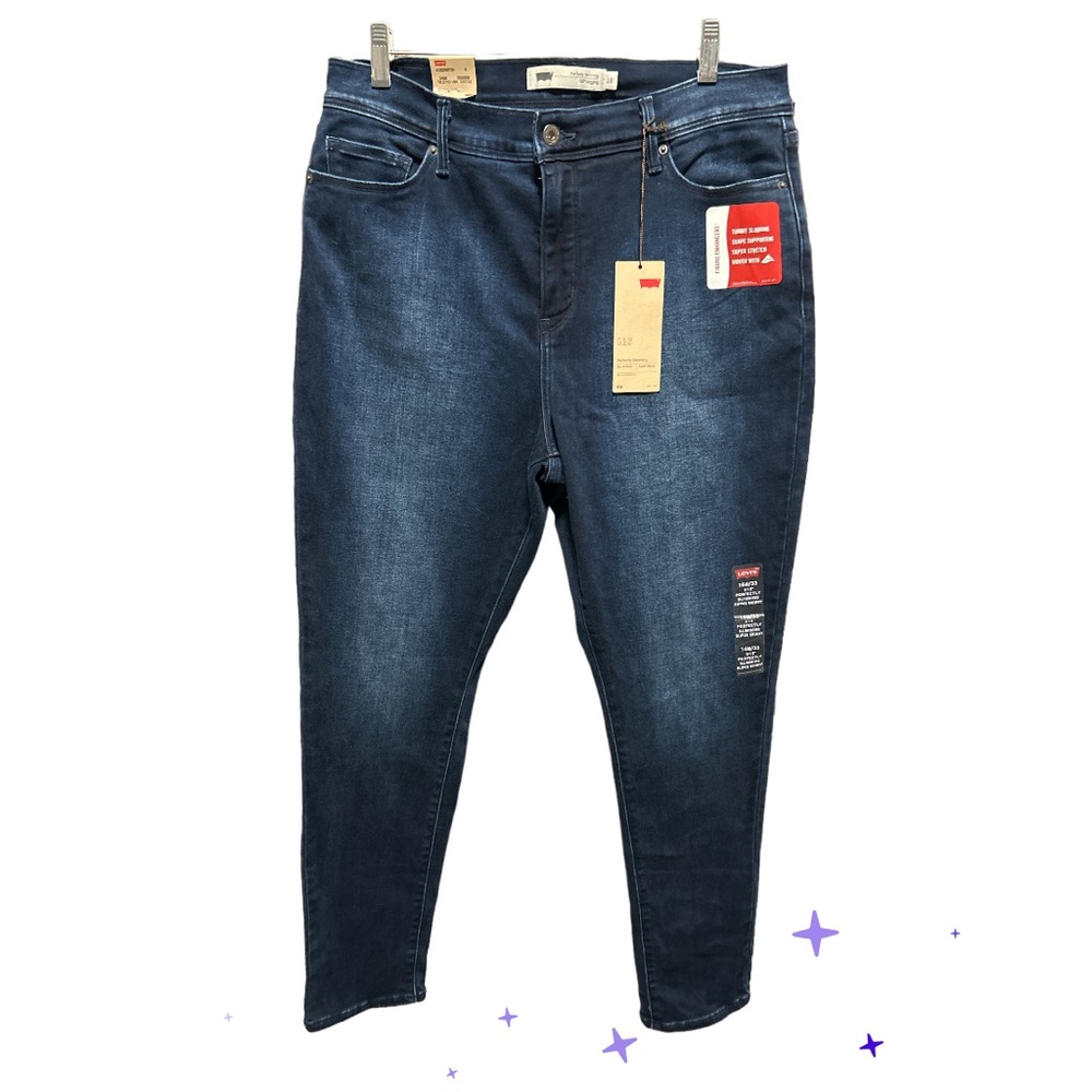 NWT!!! Levi Super Skinny Legging Tummy Slimming Woman’s Jeans 16 - Picture 2 of 11